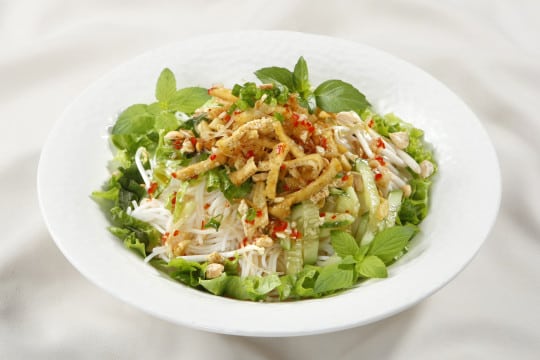 Bì bún chay