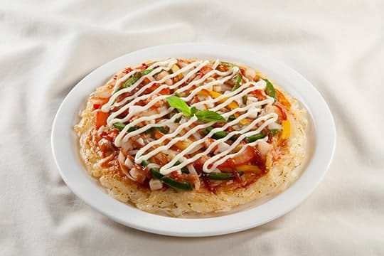 Pizza phở hải sản