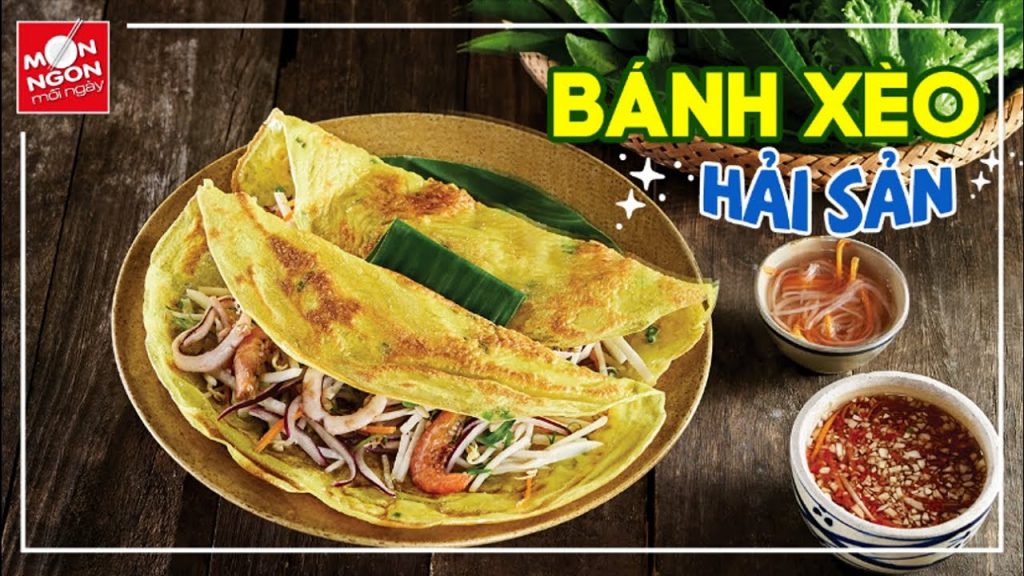 Bữa tối cuối tuần, Mẹ làm Bánh xèo hải sản siêu ngon đãi cả nhà