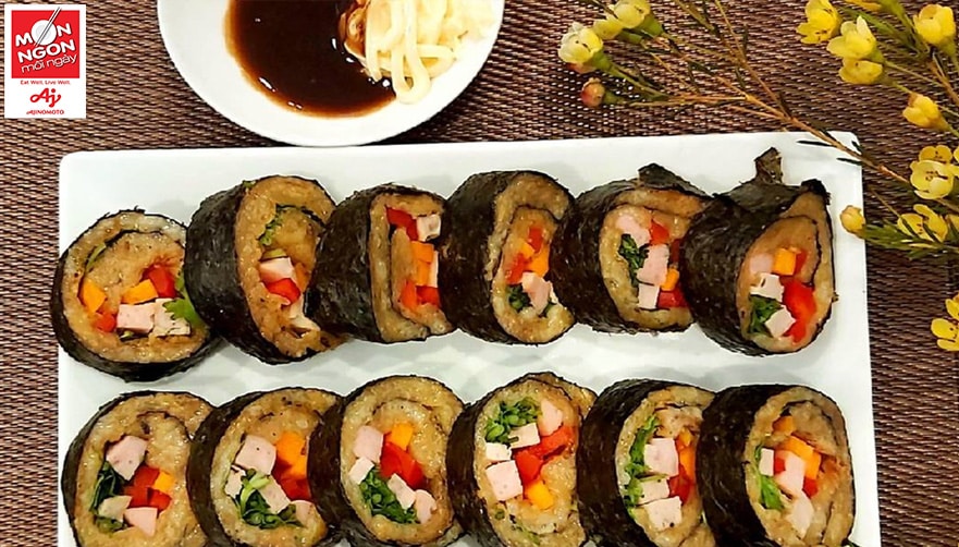 Kimbap bánh chưng