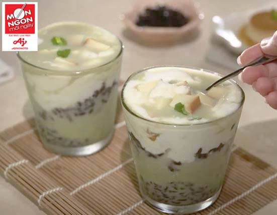 Matcha flan tươi mát dành riêng cho Bé yêu ngày Quốc tế thiếu nhi