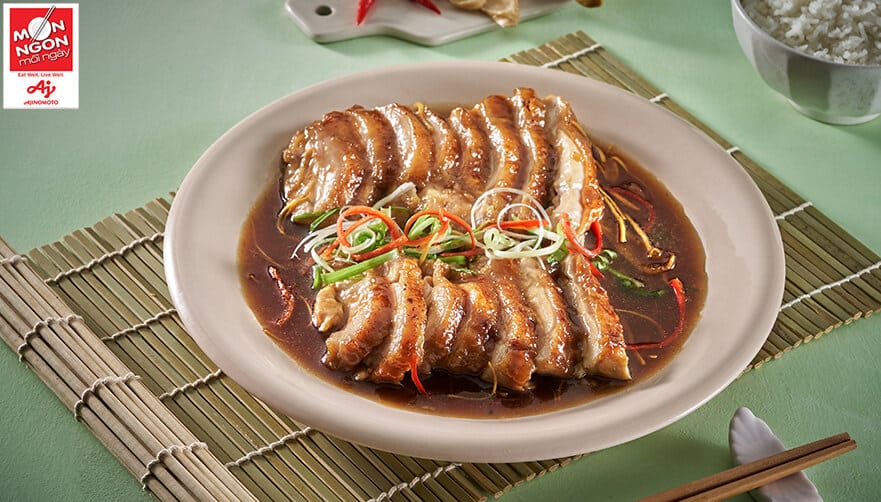 Đùi gà xốt kiểu Teriyaki